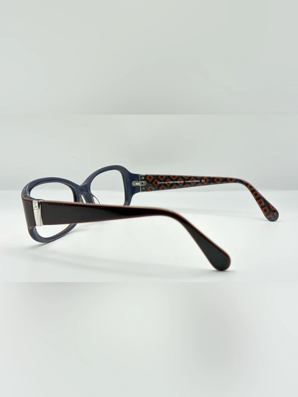 Diane Von Furstenberg Vlada DVF553S Burgundy Oval Sunglasses Frames Only